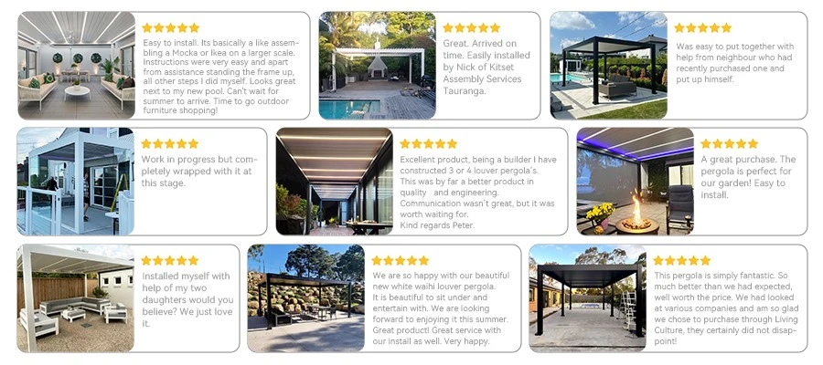 26811-Luxury Aluminum Outdoor Pergola-4